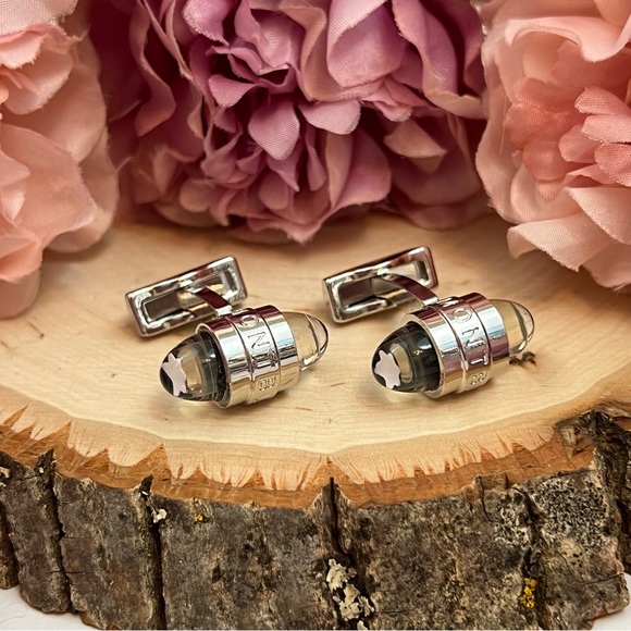 Other - Montblanc Bullet Shape with Floating Star Emblem Cufflinks